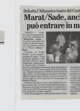 debutta marat-sade 95